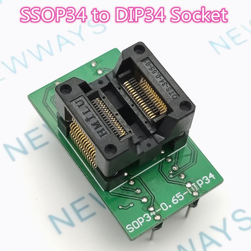 Ic  Ssop34 Dip34 Ots-34-0.65Mm-01 ׽Ʈ  α..